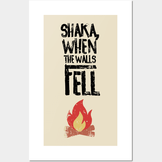 Shaka, When The Walls Fell Wall Art by L. Marco Miranda